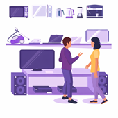 Electronics store